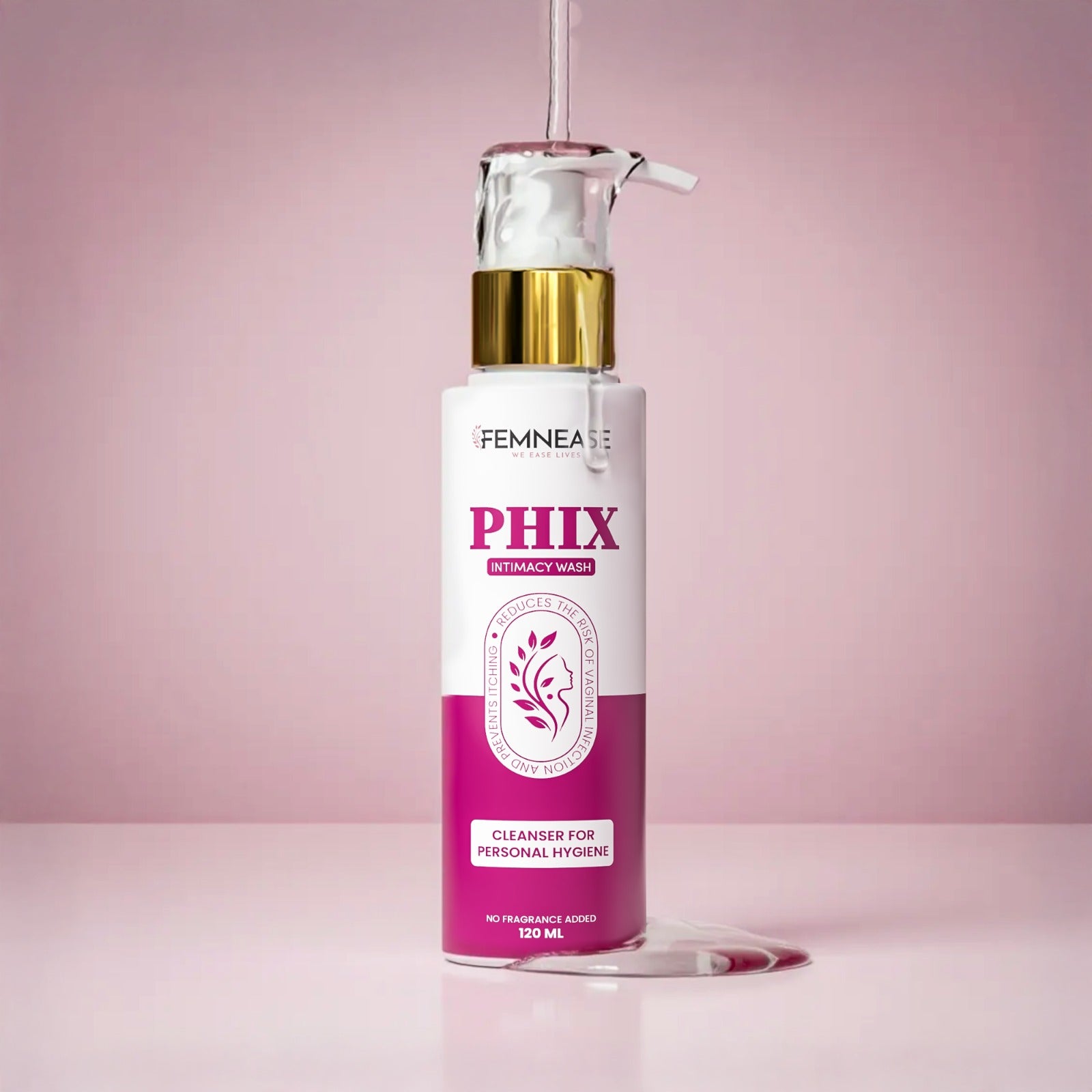 PHIX Intimacy Wash 120ml by FEMNEASE