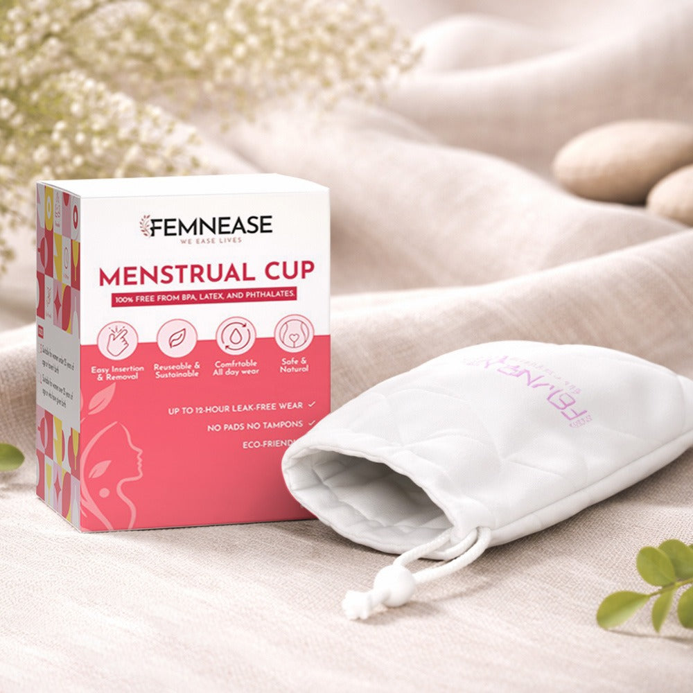 Medical-Grade Silicone Menstrual Cup by FEMNEASE